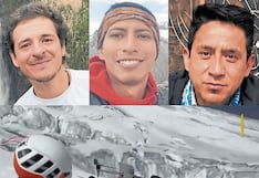 Hallan huellas de montañistas desaparecidos cuando descendían del nevado Huascarán