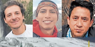 Los tres montañistas deben ser buscados con mayor intensidad para su ubicación y rescate.
