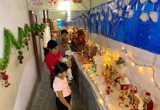 Navidad: Nacimiento de 20 metros se exhibe en antigua casona que perteneció a presidente vitalicio Francisco García-Calderón