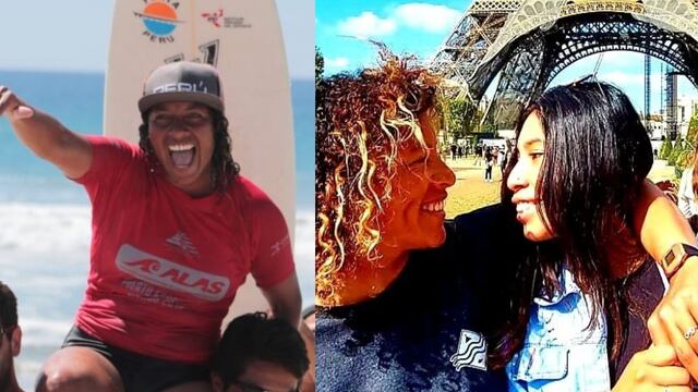 Analí Gómez: talentosa surfista peruana se comprometió con su novia en París