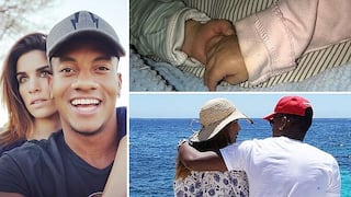 ​André Carrillo: su novia publicó fotos de sus bebés gemelos en Instagram