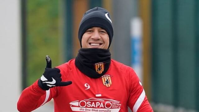 Gianluca Lapadula volvió a jugar en Benevento y así reaccionó el DT del equipo