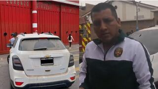 Policía agrede a bombero porque le pidió que mueva su vehículo de la puerta de la estación