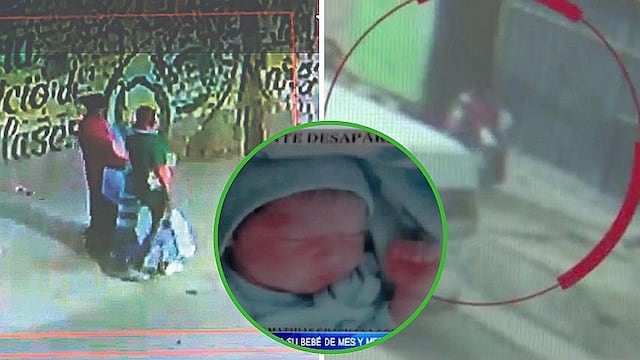 Imágenes inéditas muestran a mujer que se llevó a bebé en Huaycán (VIDEO)