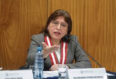 Delia Espinoza denuncia complot a favor de Patricia Benavides