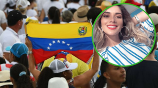 Korina Rivadeneira dedica mensaje para sus compatriotas venezolanos 