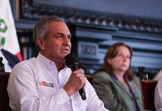 Ministro del Interior pide “un año” a ciudadanía para ver resultados contra la inseguridad