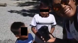 Niño se viraliza por su sinceridad cuando le preguntan cómo les pega su mamá | VIDEO