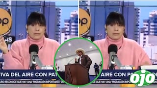 Patricia del Río se confunde en pleno programa y llama “presidente” a Pedro Castillo | VIDEO 