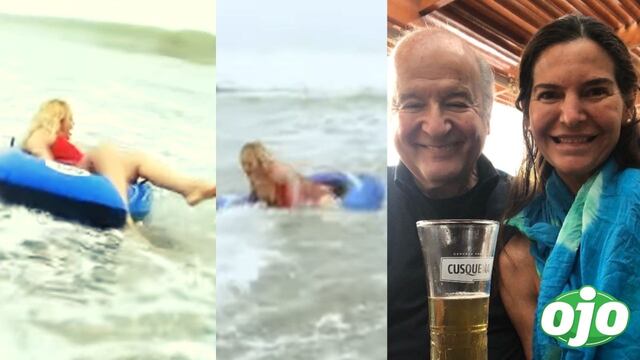 Novia de Hernando de Soto es fan de Susy Díaz: “no hay nada más maravilloso que el video cuando se la traga el mar”
