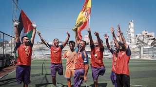 Amputados de España también ganan su mundial ante Argentina en la Franja de Gaza