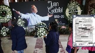 Juan Gabriel: Filtran certificado de defunción del 'Divo de Juárez' y revela esto 