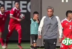 Arbitro suspende partido amistoso entre Perú y Bolivia tras enfrentamiento