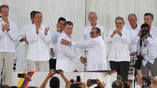 Colombia y las FARC firman acuerdo de paz tras 52 años de guerra [FOTOS]  