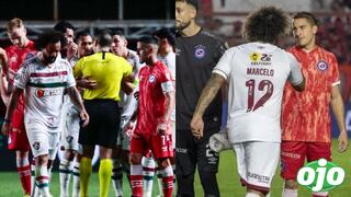 Copa Libertadores: Marcelo Vieira provocó grave lesión a Luciano Sánchez durante partido de Argentinos Juniors y Fluminense