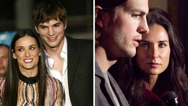 Demi Moore hace reveladora confesión sobre el fin de su relación con Ashton Kutcher