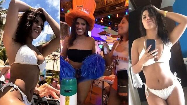 Yahaira Plasencia cumple 25 años y lo celebra en playas de Cancún (FOTOS y VÍDEO) 