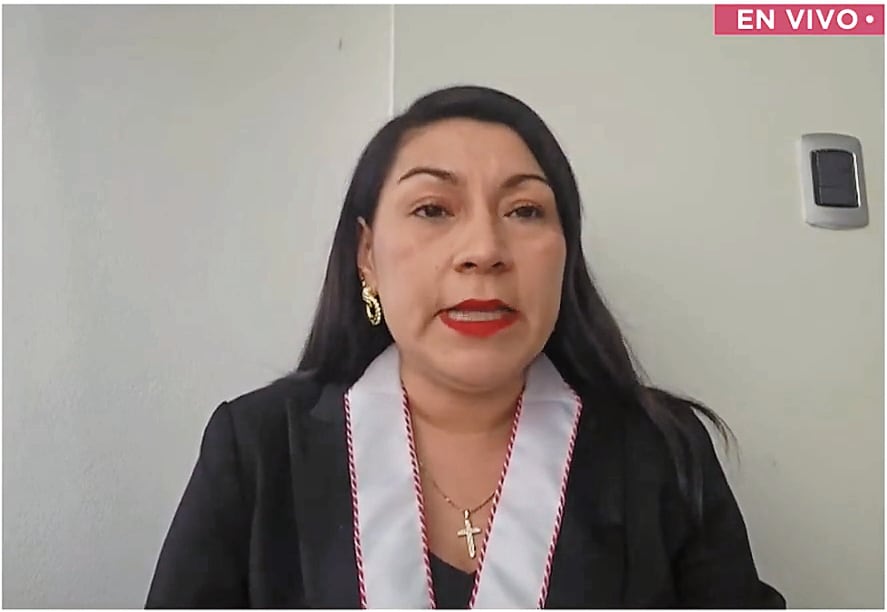 Margarita Haro es la fiscal amenazada por hampones.
