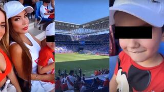 Perú vs. Nueva Zelanda: Paula Manzanal lleva a su hijo al estadio para ver a la selección peruana por primera vez