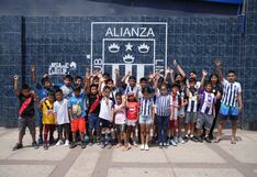 La Victoria: niños victorianos acudieron al ‘Tour Blanquiazul’ para visitar las instalaciones de Alianza Lima