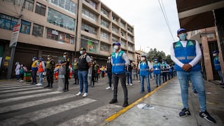 Refuerzan control y seguridad en conglomerados de Lima para evitar propagación del COVID-19