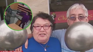 Mujer agarra a "cucharones" a ladrón que intentó robar en su chifa en VMT (VIDEO)  