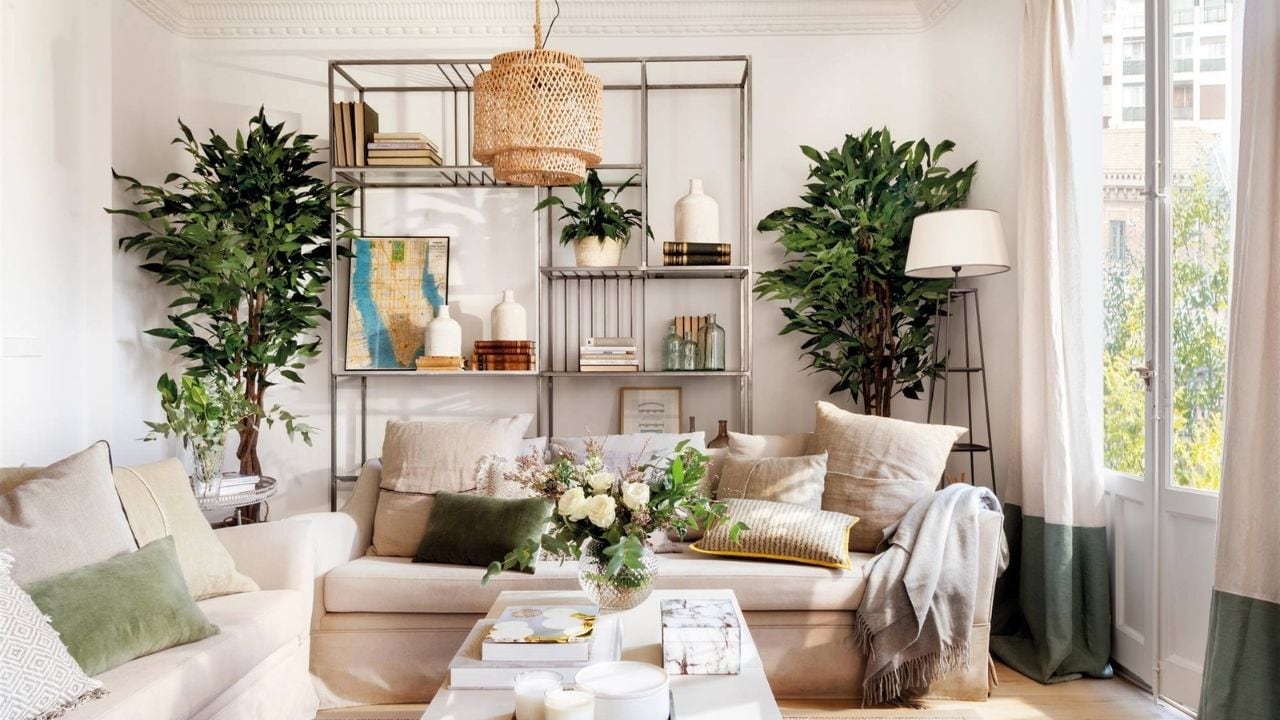 Decorar con plantas aportan una serie de beneficios para la salud física y mental.