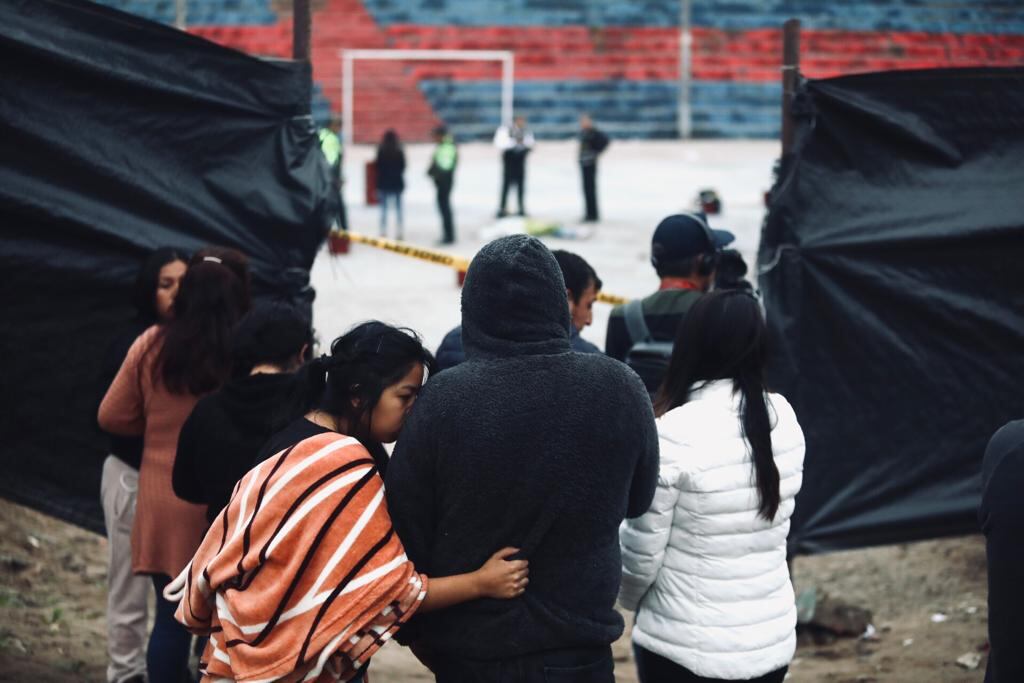 El ataque se registró en el concierto de Marco Antonio y la Nueva Nota Internacional en Villa María del Triunfo. Fotos: César Grados/@photo.gec