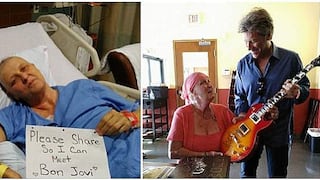 ​Facebook: Bon Jovi y su conmovedor gesto con fan que lucha contra el cáncer [VIDEO]