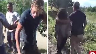Extranjero de 28 años fue capturado cuando fugaba con una niña de 10 (VIDEO)