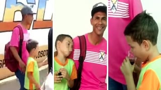 El emotivo reencuentro entre un padre y su hijo venezolano en Tumbes (VIDEO)