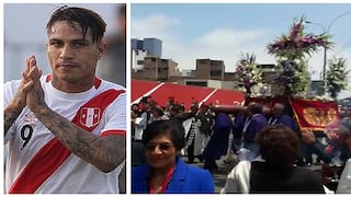 Paolo Guerrero: hinchada hace acto religioso fuera de la Videna y muestra su apoyo (VIDEO)