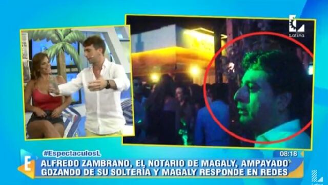 Antonio Pavón defendió a ex de Magaly Medina tras supuesto ampay