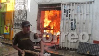 Siniestro comsume varias viviendas en Huancayo