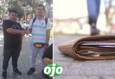 Chancay: Vendedor ambulante encuentra billetera llena de dinero y la devuelve a su dueño