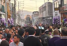 Cristo Moreno visitó a pacientes de dos hospitales en su cuarto recorrido procesional