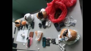 Hombre quiso lanzar pañales descartables con marihuana y celulares a interior de penal en Tumbes