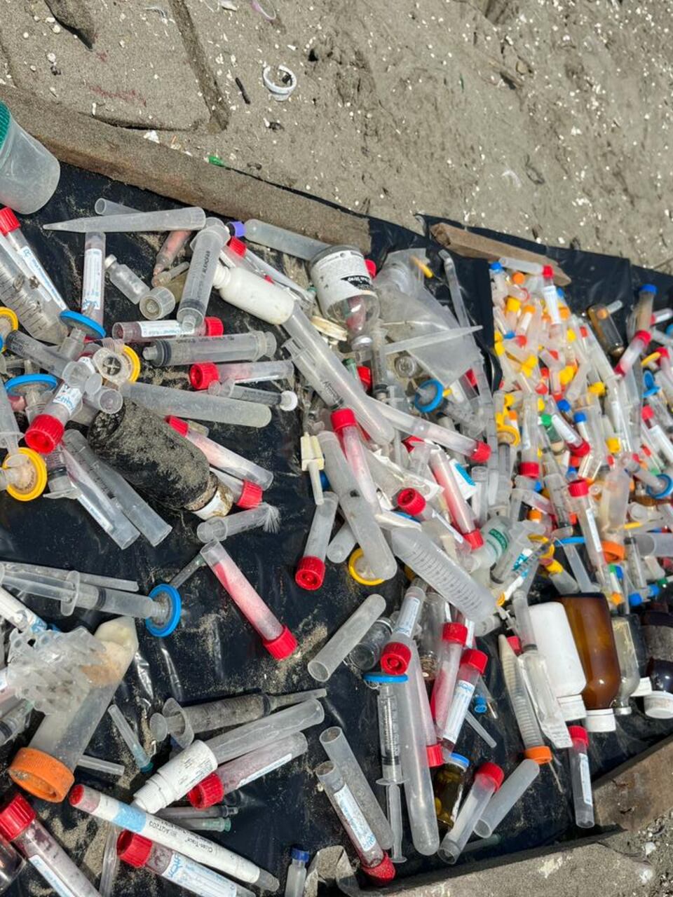 Basura en playas. ONG VIDA