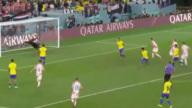 Brasil vs. Croacia: gol de Bruno Petkovic para el 1-1 del cuadro europeo en el Mundial de Qatar 2022