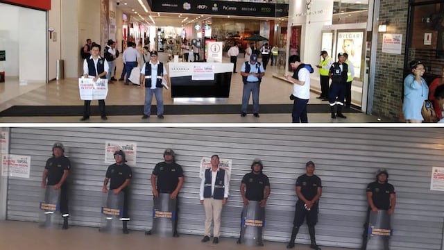 Clausuran centro comercial La Rambla por medidas de seguridad (FOTOS)
