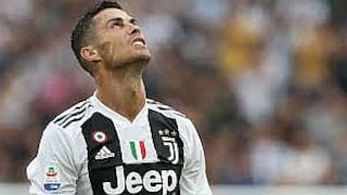 ​Cristiano Ronaldo va al banquillo en el encuentro contra el Atalanta