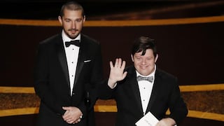 Shia LaBeouf es duramente criticado por la actitud que tuvo con su colega con Síndrome de Down en los Oscar 2020 | VIDEO