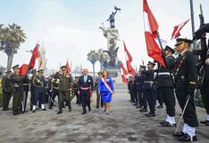 Presidenta Dina Boluarte jura que sigue el legado de Francisco Bolognesi