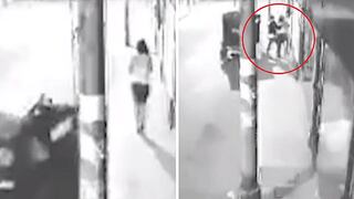 Delincuentes arrebatan con furia celular a joven que iba a su casa en Huaral (VIDEO)