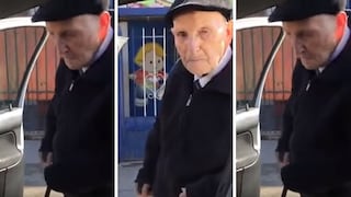 Adorable abuelito hace su propia versión de reto viral y es un éxito en redes (VIDEO)