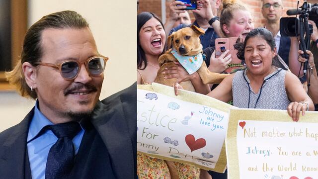 Juicio de Johnny Depp y Amber Heard: fans del actor celebraron el veredicto final