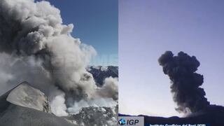 Arequipa: ocho distritos quedaron afectados por emisión de cenizas del volcán Sabancaya | VIDEO