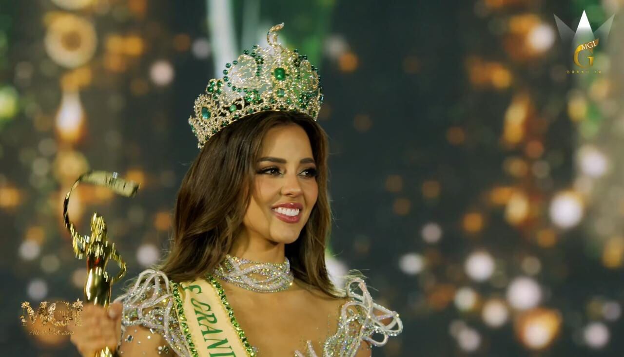 Luciana Fuster en el Miss Grand International. (Foto: Difusión)