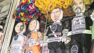 Piñatas de Mauricio Mulder, Rosa Bartra y Yeni Vilcatoma son los más solicitados por Año Nuevo  