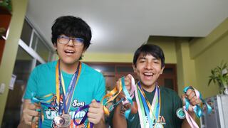 Escolares prodigio sorprenden al país tras obtener los dos primeros puestos en examen de la Universidad Agraria